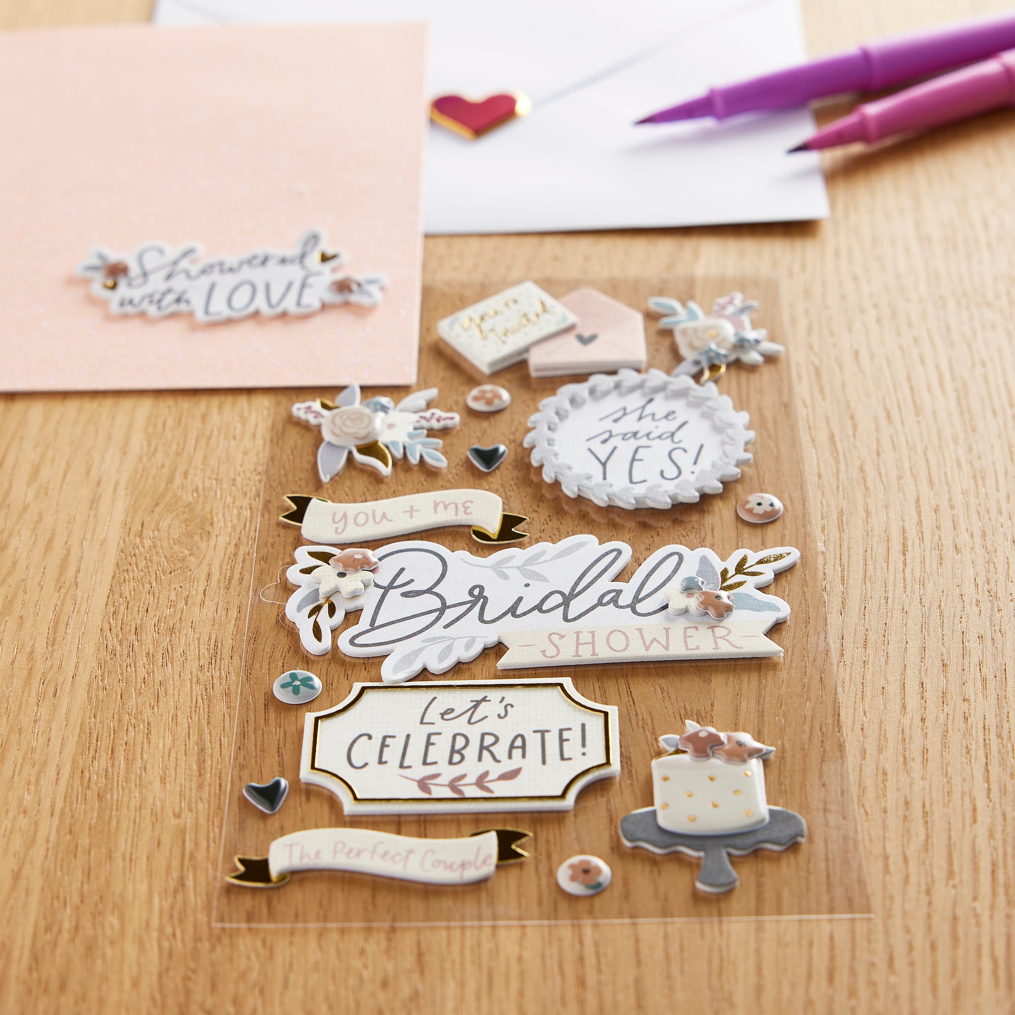 Wedding Shower Stickers by Recollections™